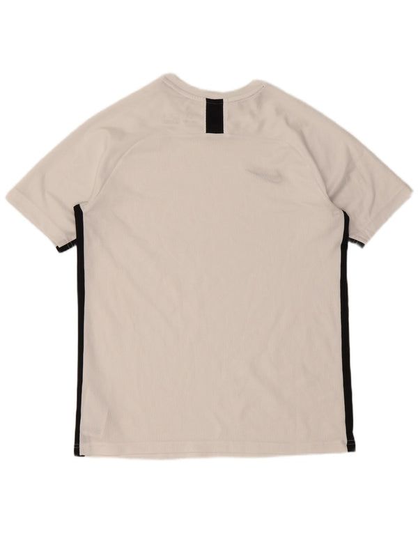 T-shirt da ragazzo Nike Dri Fit Top 13-14 anni XL Poliestere color block bianco