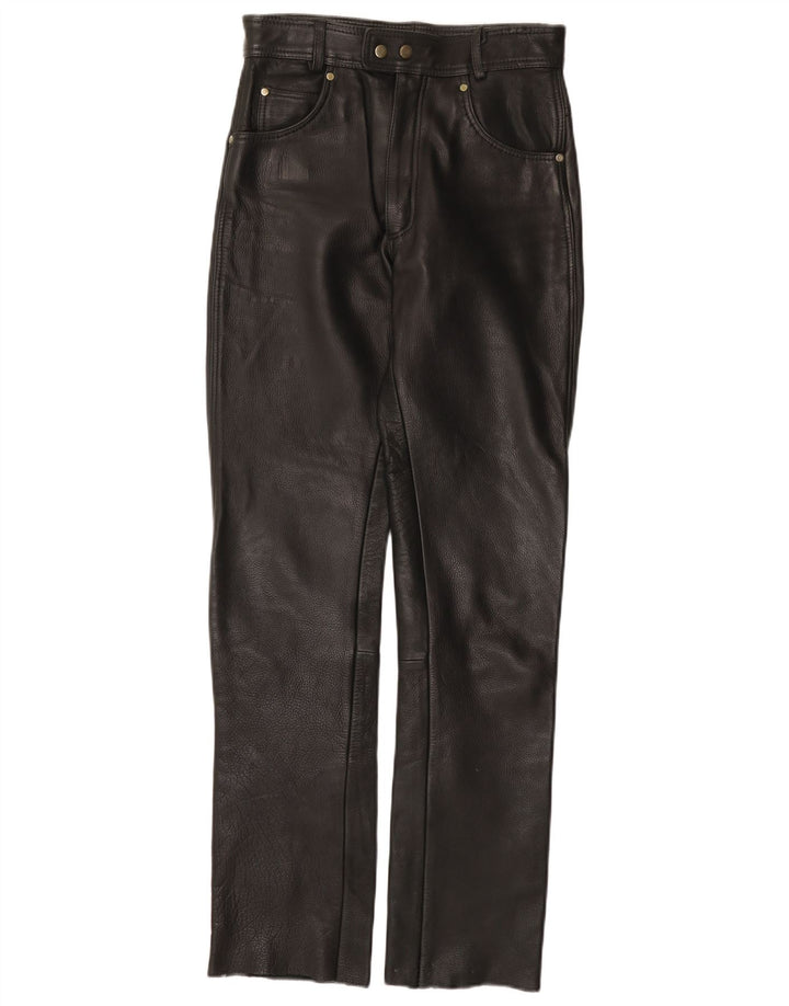 The Emotion Womens Straight Trousers EU 38 Medium W28 L32 Black