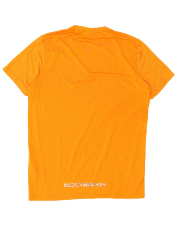 T-shirt da uomo Monterrain Top piccola arancione in poliestere
