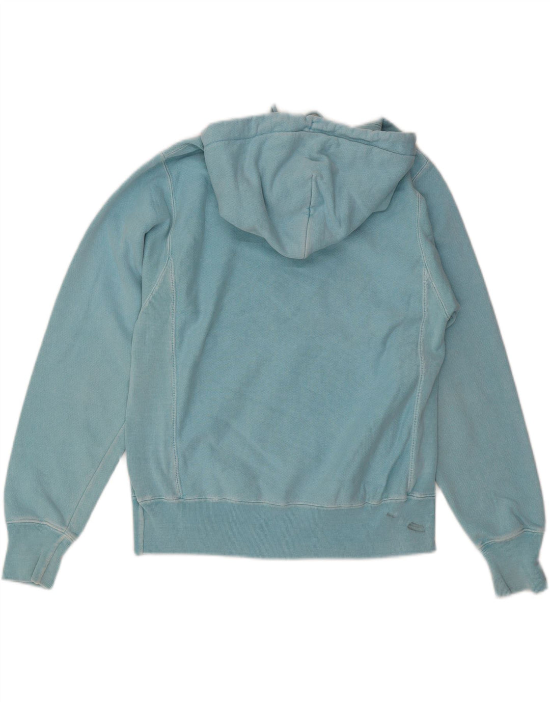 CHAMPION Mens Hoodie Jumper Small Turquoise Cotton Vintage Champion and Second-Hand Champion from Messina Hembry 