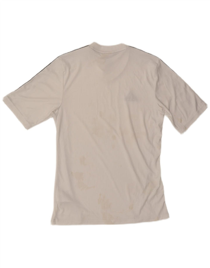 ADIDAS Herre Climalite T-Shirt Top Lille hvid polyester