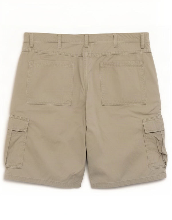 Wrangler Mens Cargo Shorts Large W36 Grey Cotton