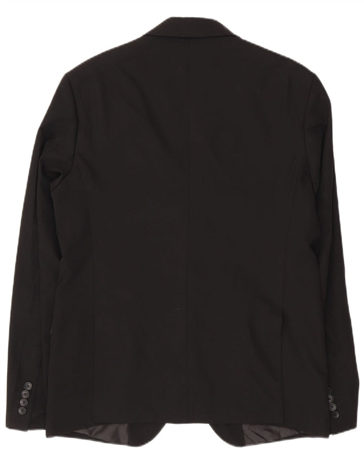 Zara Chaqueta tipo blazer de 2 botones para hombre EU 50 Medium Black
