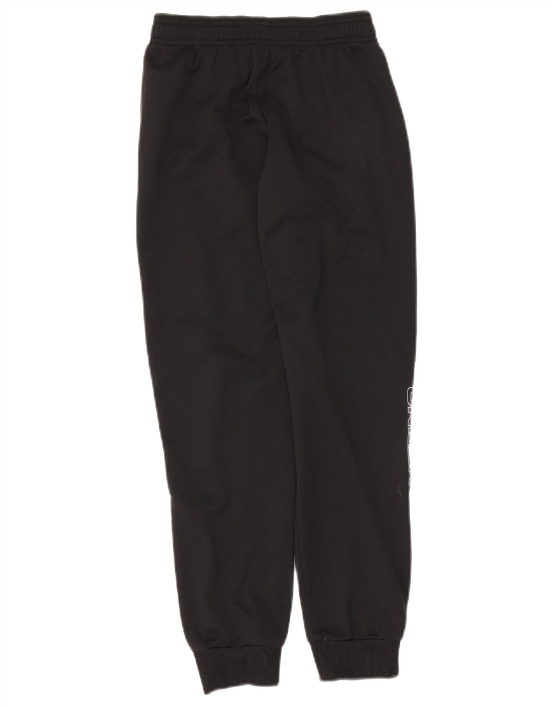 UNDER ARMOUR Boys Tracksuit Trousers Joggers 9-10 Years Medium Black