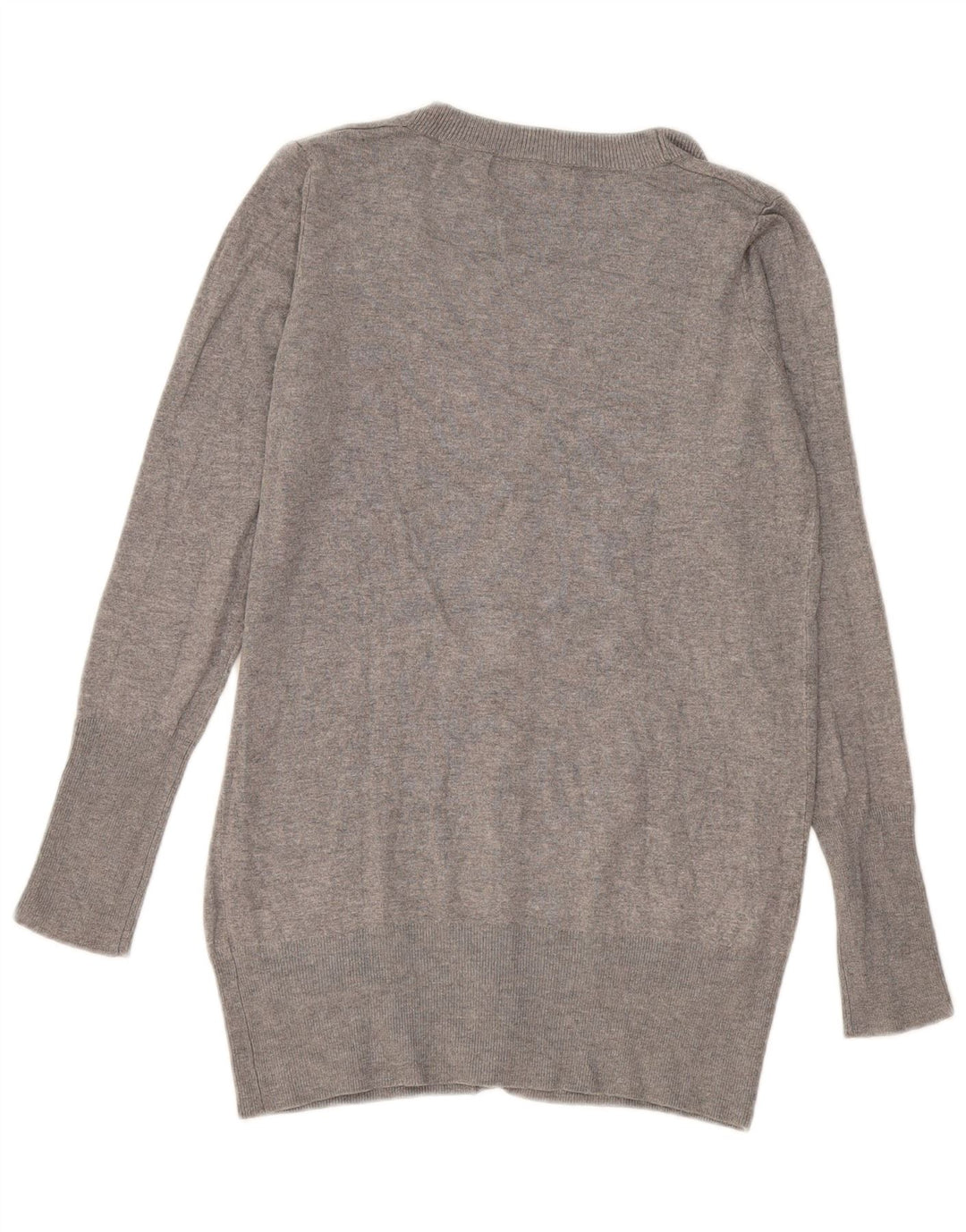 Zara Womens Cardigan Sweater UK 14 Large Grey