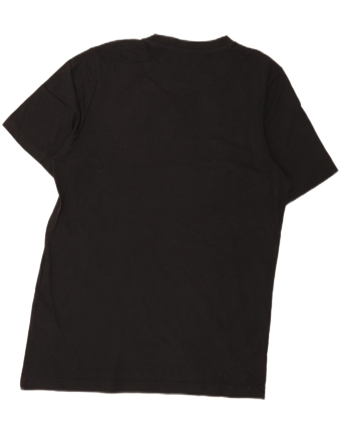 Adidas Mens Graphic T-Shirt Top Medium Black Cotton