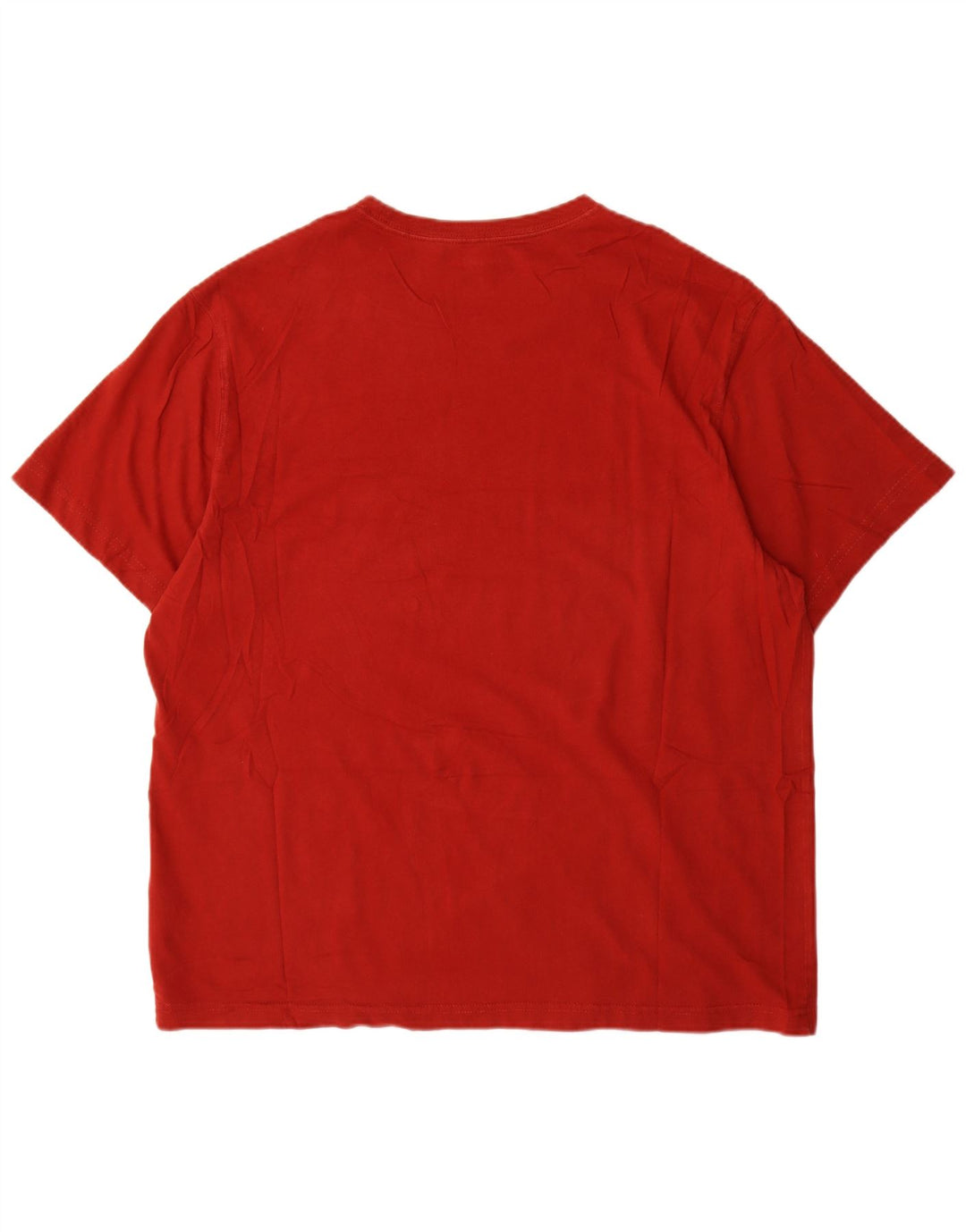 Eddie Bauer Herre T-Shirt Top XL Rød Bomuld