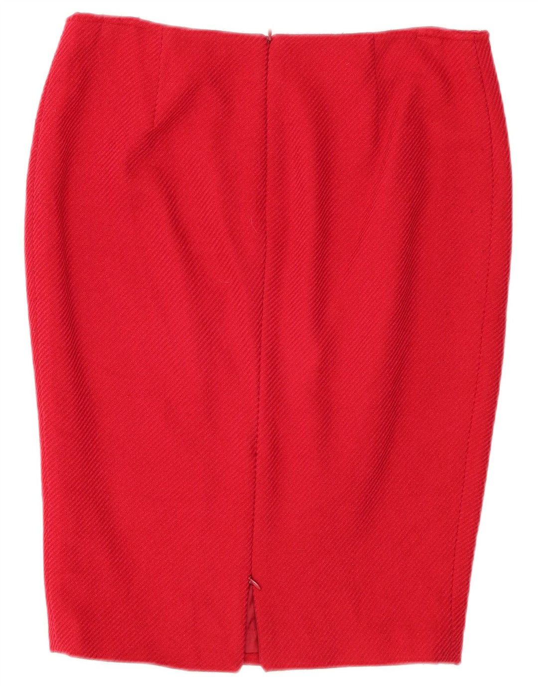 LUISA SPAGNOLI Womens Pencil Skirt IT 46 Large W32  Red Wool