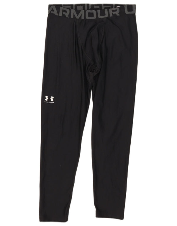 Under Armour Boys Heat Gear Graphic κολάν 13-14 ετών XL μαύρο πολυεστέρα