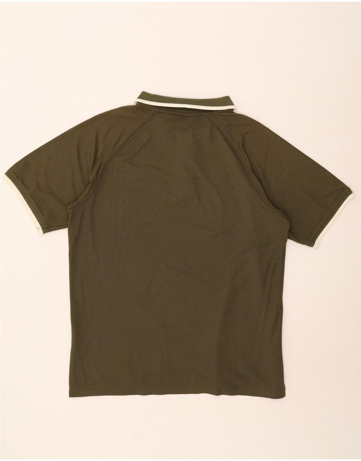Champion Mens Polo Shirt XL Khaki Cotton