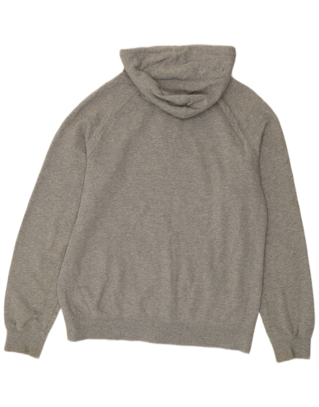 Nike Mens Zip Hoodie Sweater Medium Grey Cotton