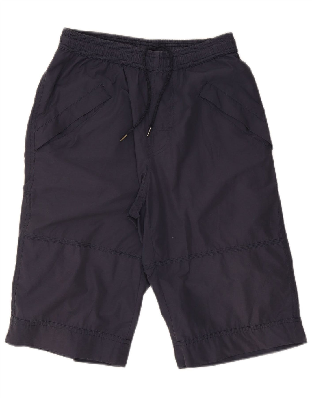 Diadora Mens Sport Shorts Small Navy Blue Cotton