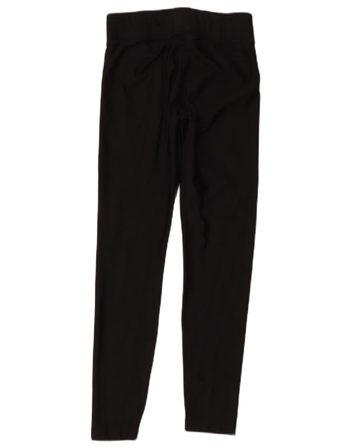 Under Armour Womens Heat Gear Leggings UK 12 Medium Black