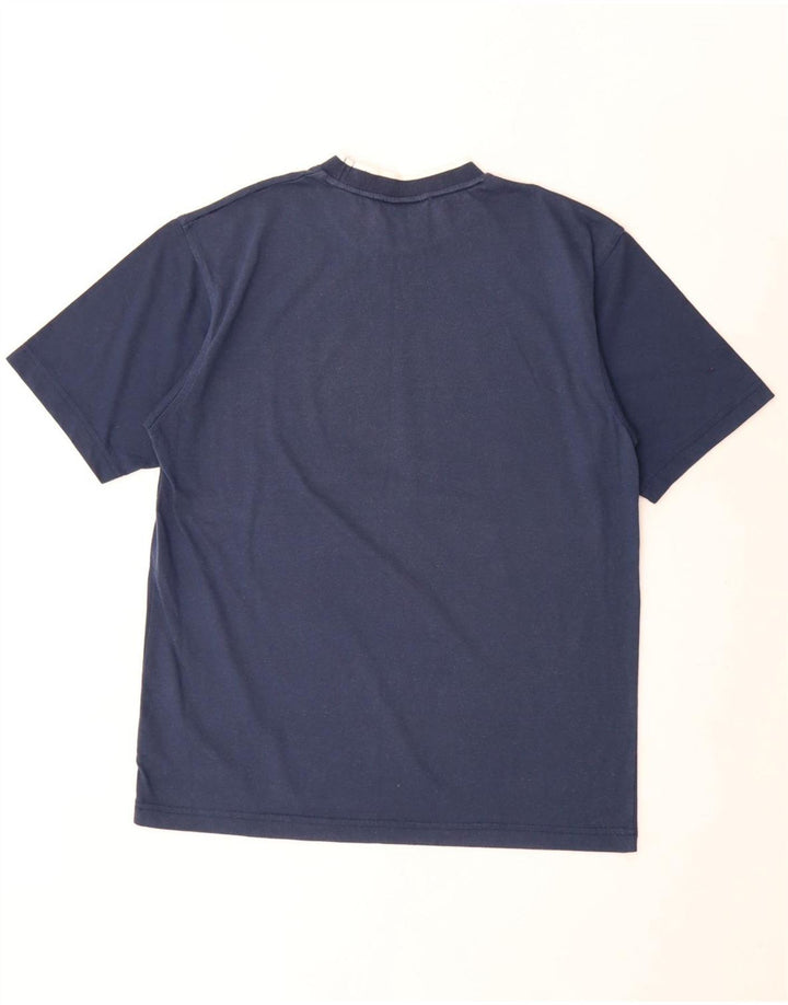 Umbro Herre T-Shirt Top Medium Marineblå Polyester