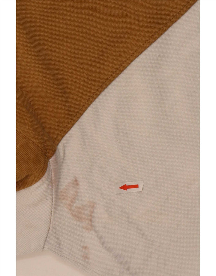 Zara Mens Sweatshirt Jumper Small Multicoloured Colourblock Cotton