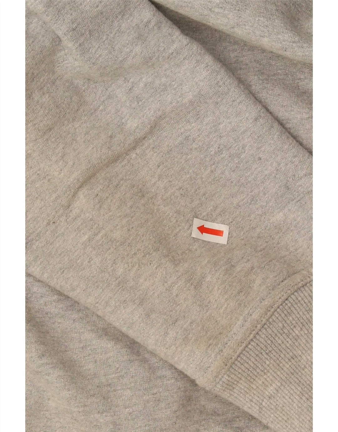 Crew Clothing Mens Zip Neck Sweatshirt Jumper Large Grey Cotton