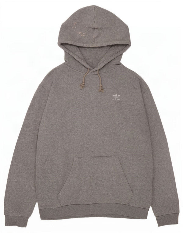 Adidas Herre hættetrøje Jumper Medium Grey Flecked Bomuld