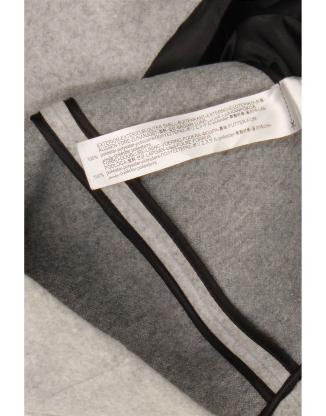 Giacca blazer doppiopetto da donna Zara UK 10 piccola poliestere grigio