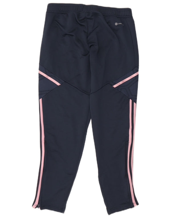 Adidas Pantalon de survêtement Arsenal pour femme UK 12/14 Bleu marine moyen