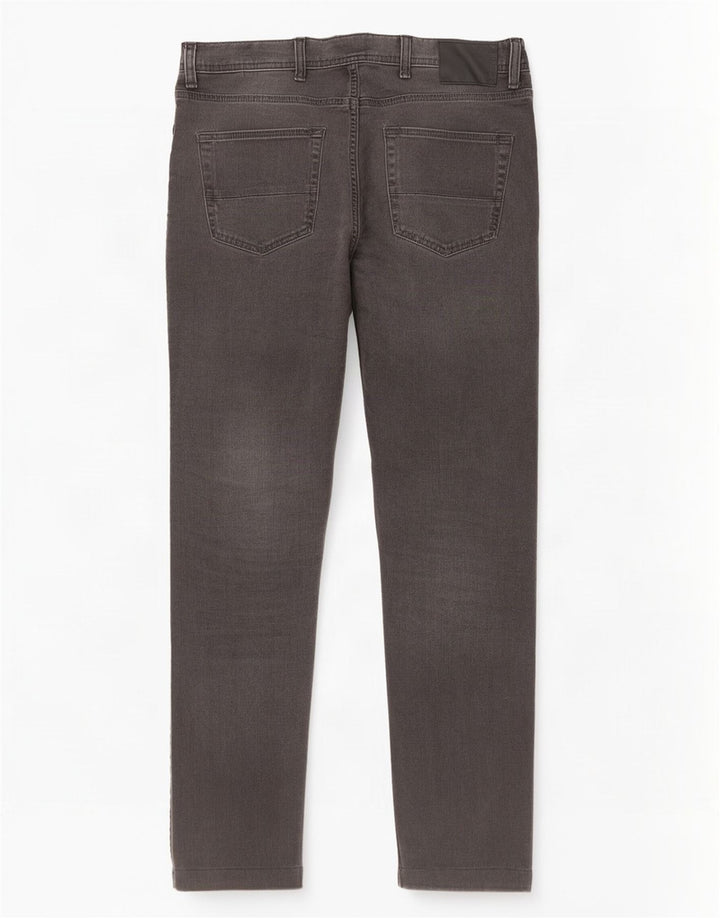 Jeans slim da uomo Marks & Spencer W38 L27 cotone grigio