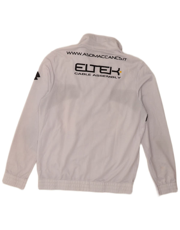 Lotto Herre grafisk træningsdragt Topjakke Medium White Colourblock Polyester