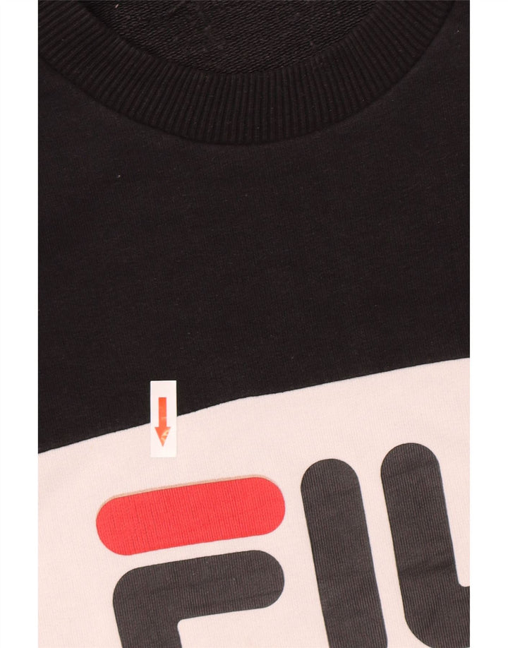 Fila Herre grafisk sweatshirt Jumper Lille flerfarvet Colourblock