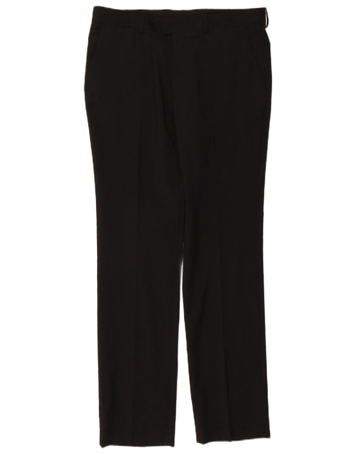 Zara Slim Anzughose für Herren, EU 44, Größe L, W34, L34, Schwarz, Polyester