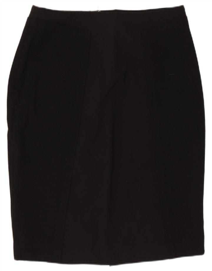 Hugo Boss Womens Pencil Skirt W32 Large Black
