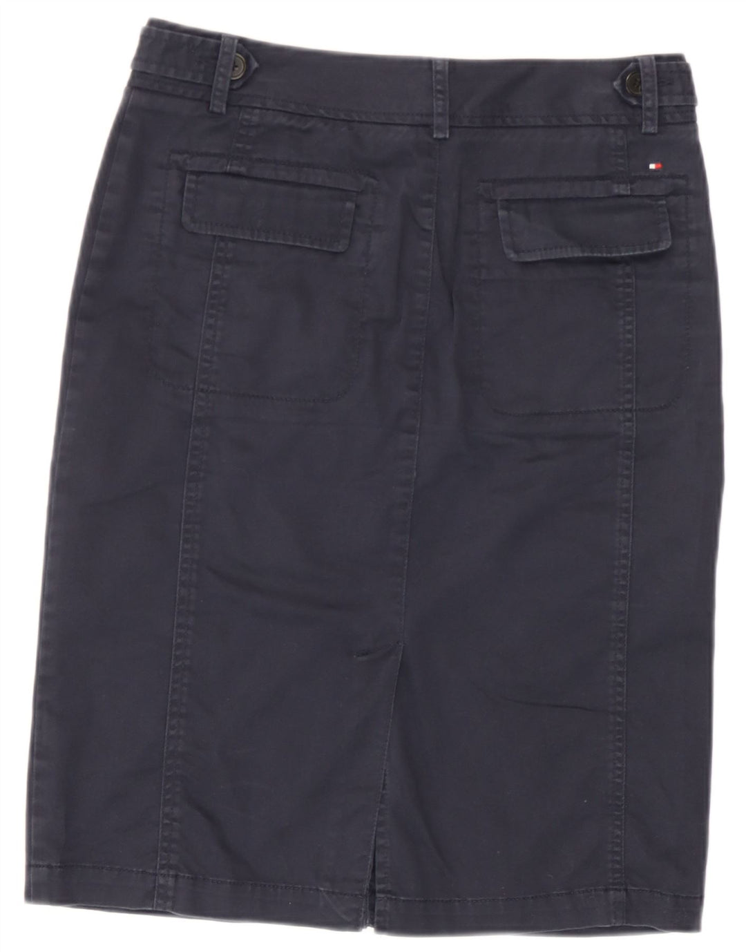 Tommy Hilfiger Womens Midi Skirt US 6 Medium W30  Navy Blue