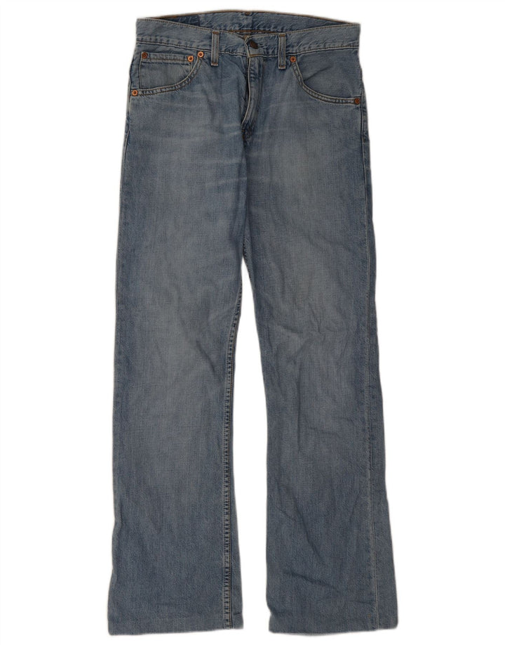 Levi's Mens Bootcut Jeans W29 L30 Blue Cotton