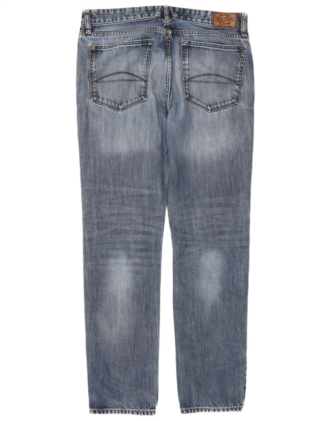 Męskie jeansy slim fit Fat Face W32 L32 Niebieskie bawełniane