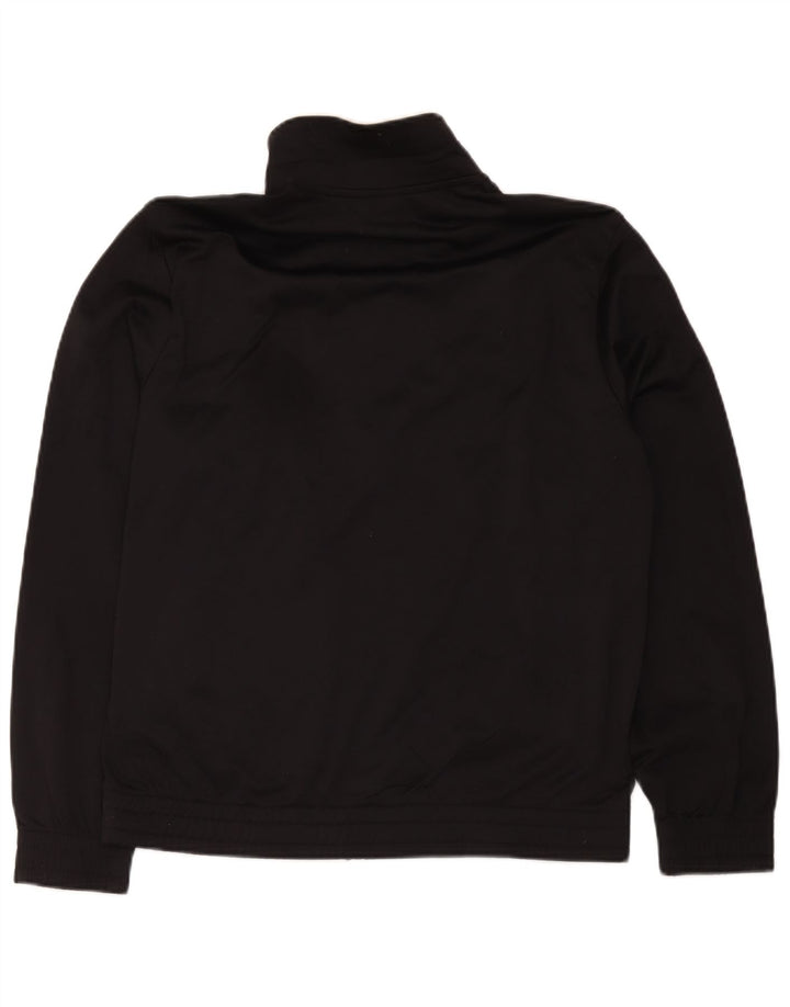 Lotto Mens Tracksuit Top Jacket Small Black Polyester