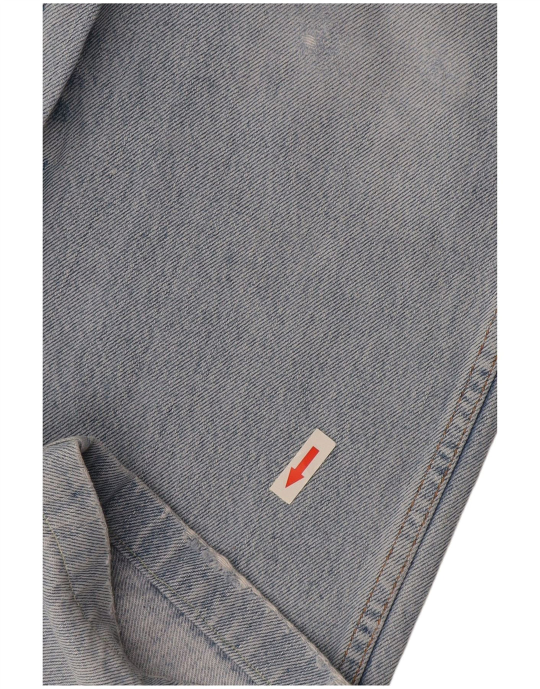 Wrangler Mens Straight Jeans W34 L30 Blue Cotton