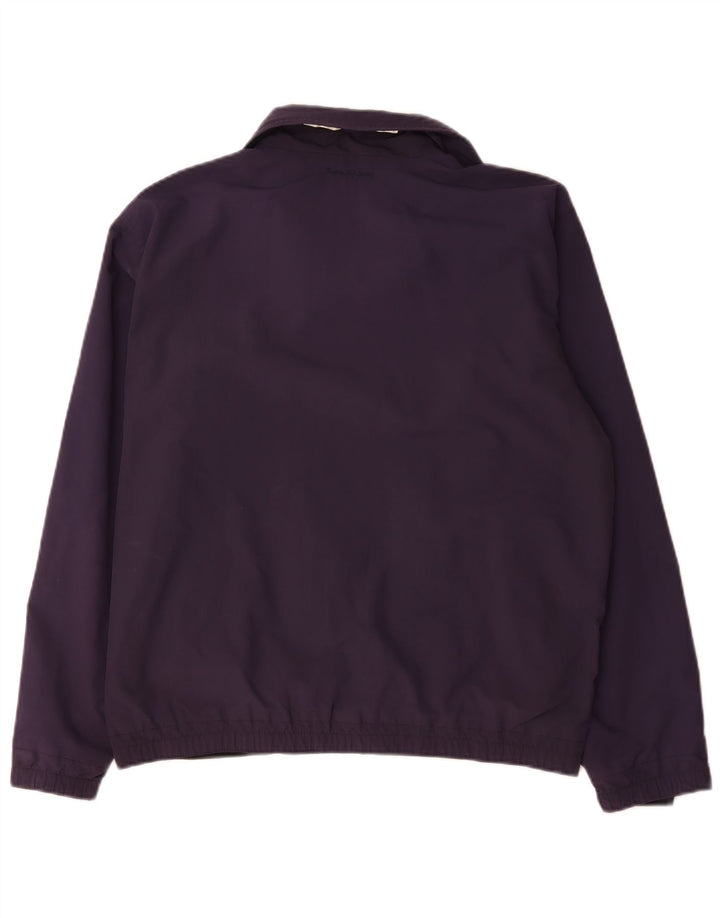 Slam Mens Bomber Jacket UK 38 Medium Purple Nylon