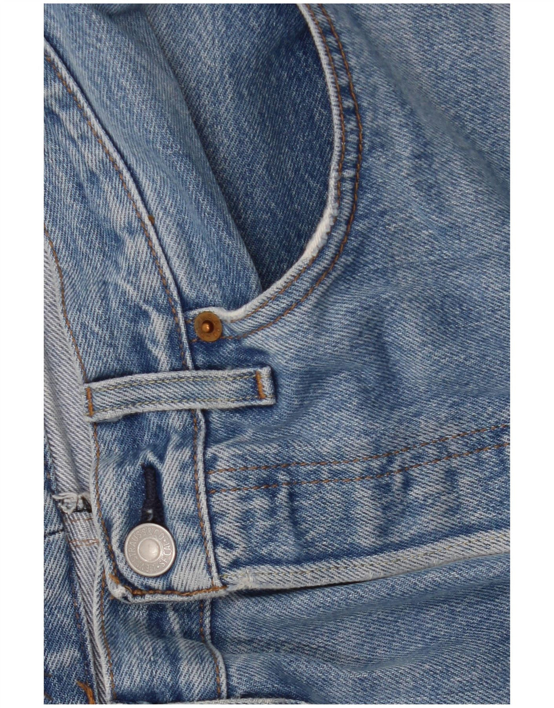 Levi's Mens 501 Straight Jeans W30 L28 Blue Cotton