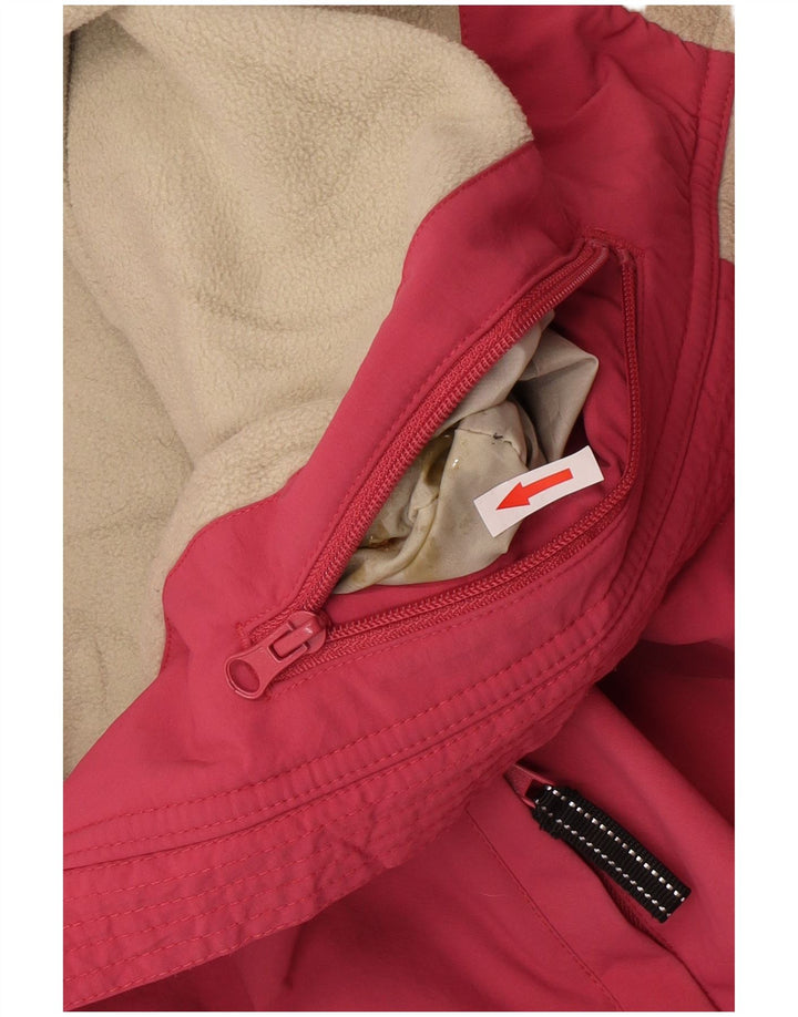 Woolrich Herre Windbreaker Jacket UK 42 XL Pink Nylon