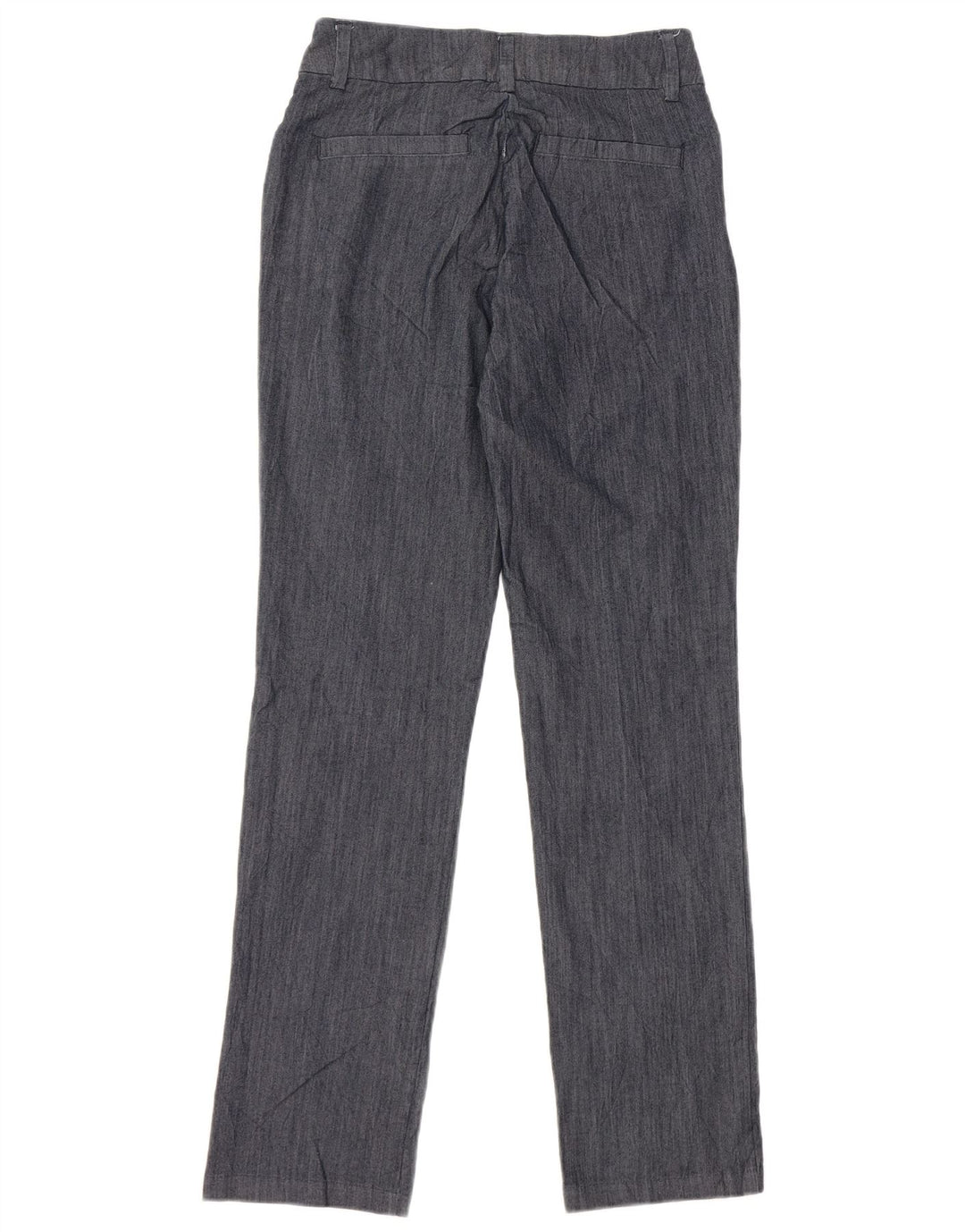 LEE Womens Regular Fit Casual Trousers US 6 Medium W28 L31 Navy Blue
