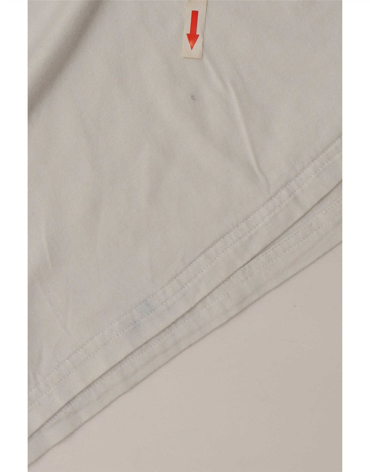 Levi's Womens Relaxed Fit Graphic T-Shirt Top UK 14 Medium White