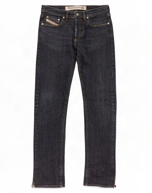 Diesel Womens Slim Jeans W29 L33 Navy Blue Cotton