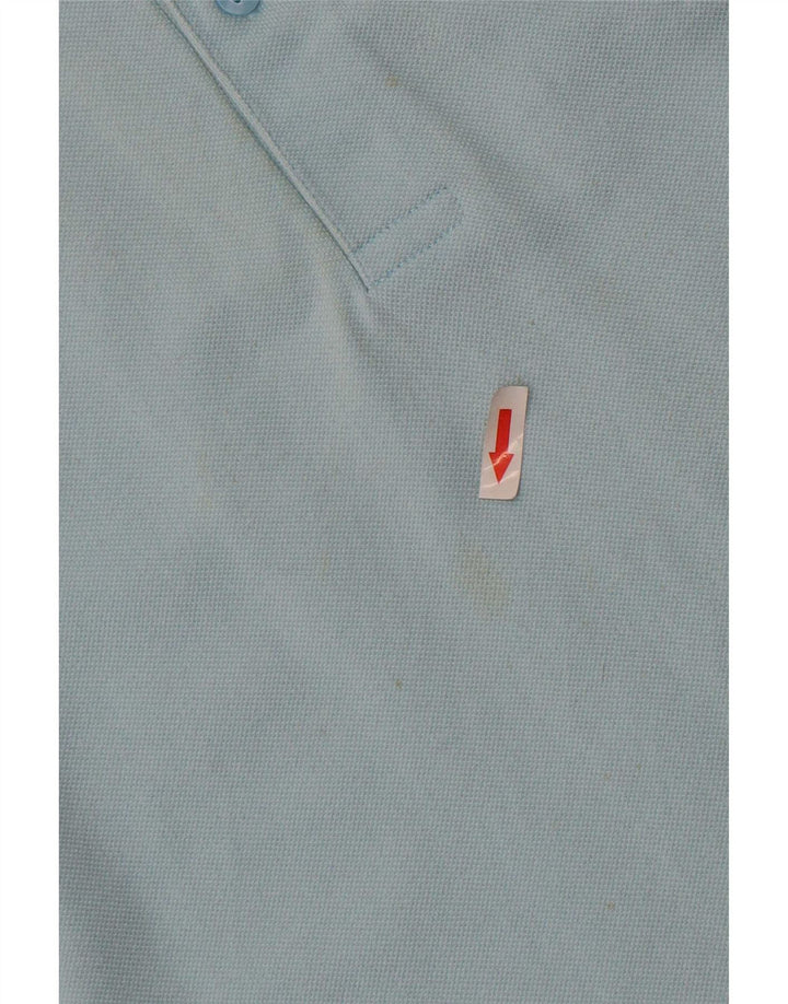 Fred Perry Mens Polo Shirt Medium Blue Cotton