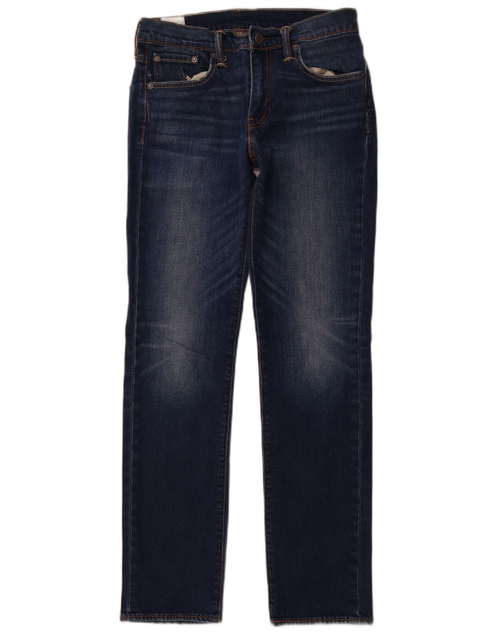 LEVI'S Womens 511 Slim Jeans W30 L32 Blue Cotton