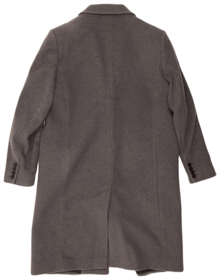 Abrigo Calvin Klein para mujer IT 42 Lana virgen gris medio