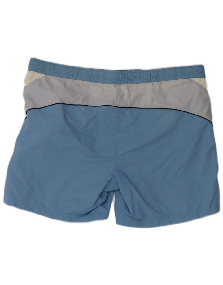 Champion Mens Swimming Shorts 2XL Blue Colourblock Polyester