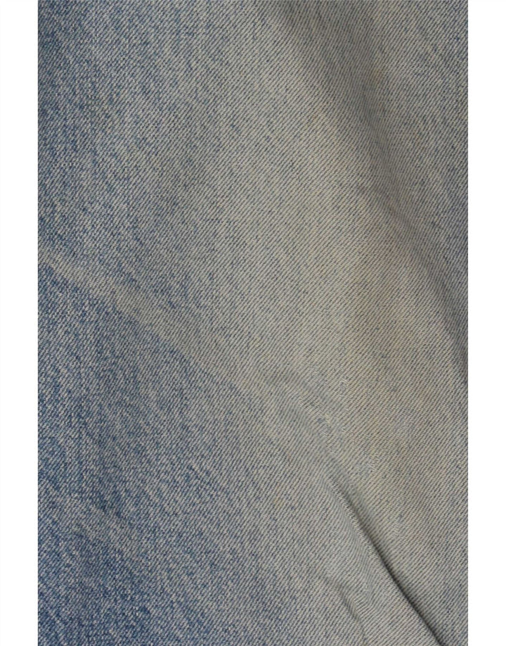 Jeans dritti invecchiati da uomo Levi's W36 L32 in cotone blu