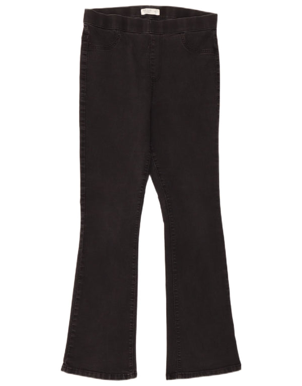 Marks & Spencer Damskie Flare Slim Jegging Jeansy UK 12 Medium W30 L30 Czarne