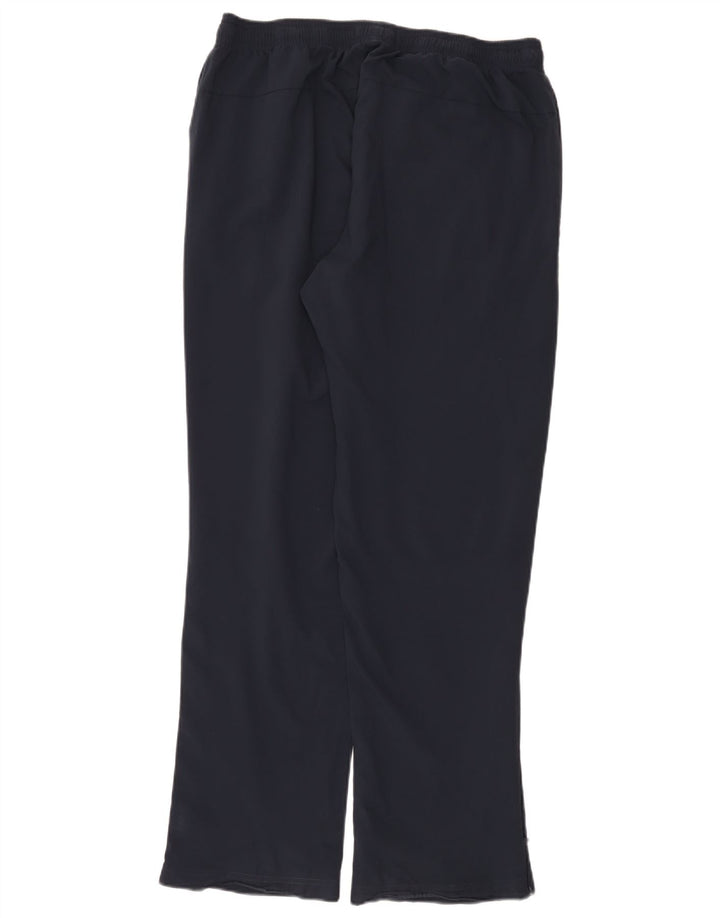 Adidas Mens Tracksuit Trousers Large Navy Blue Polyester