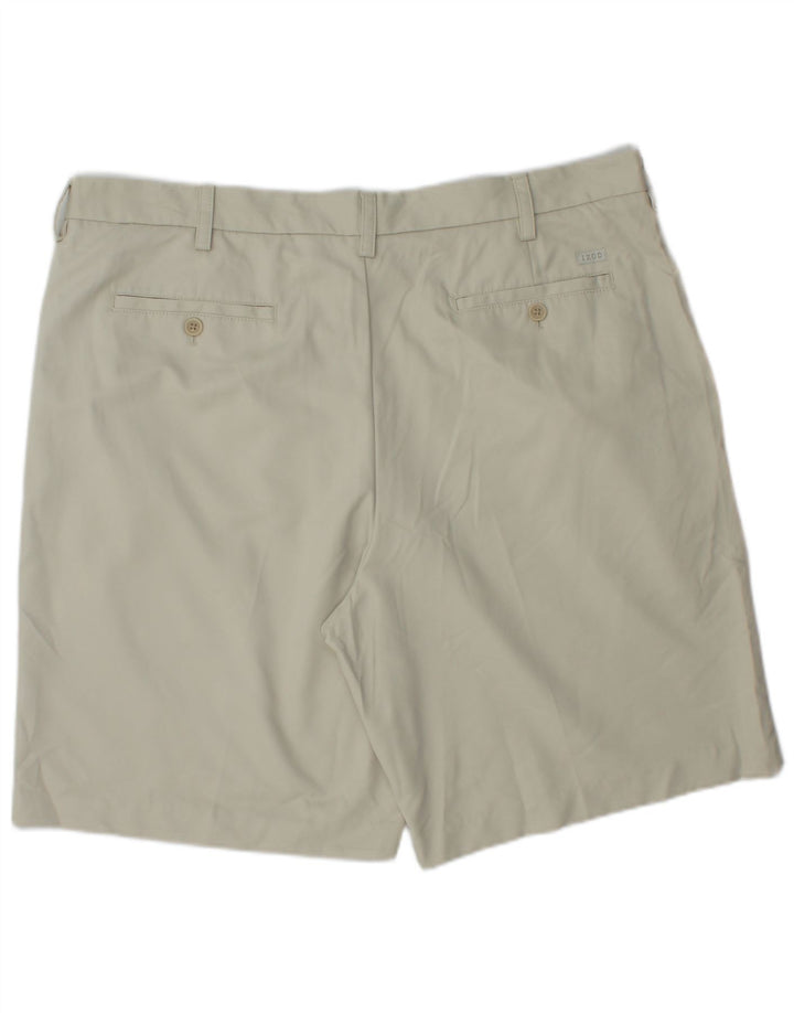 Męskie spodenki chino IZOD W40 XL beżowy poliester