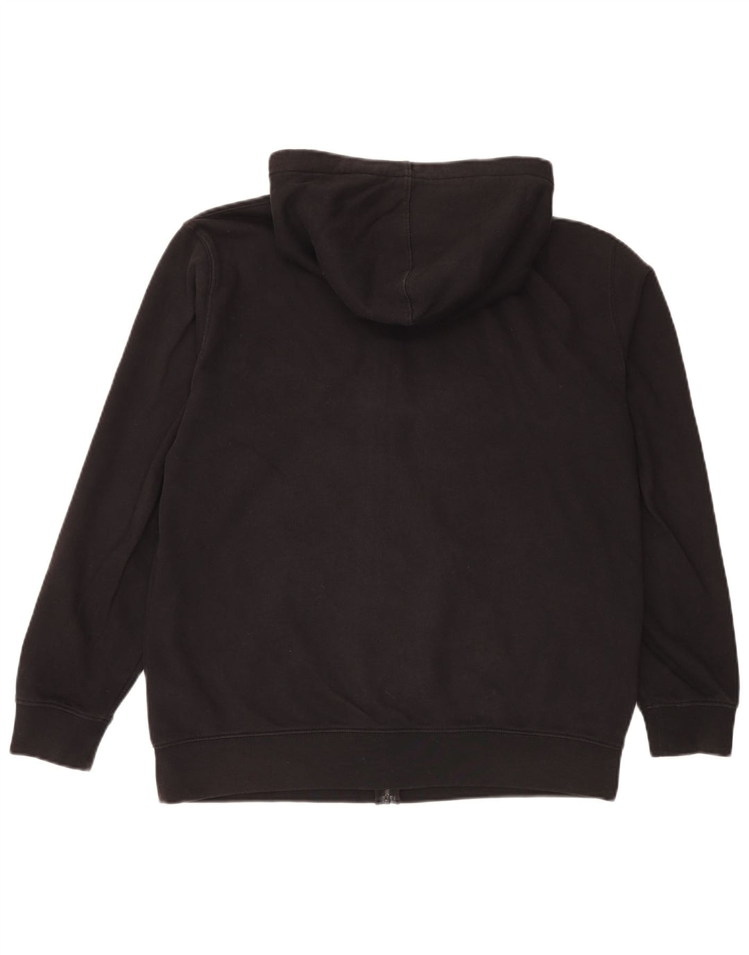 Vans Mens Zip Hoodie Sweater Medium Black Cotton