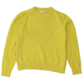 Maglione maglione girocollo da donna Marks & Spencer UK 14 giallo medio