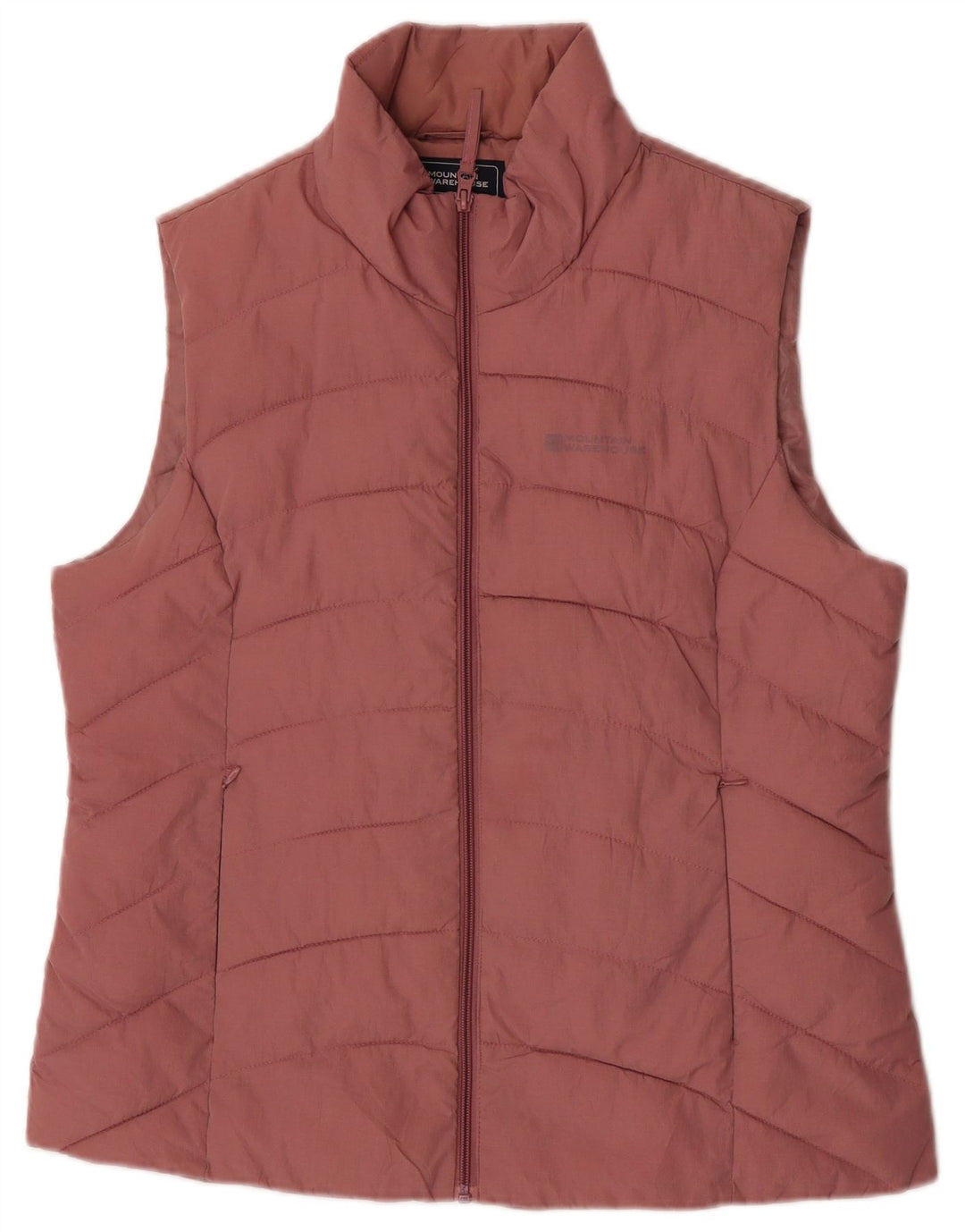 Mountain Warehouse Womens Sleeveless Rain Jacket UK 16 Large Pink Polyester